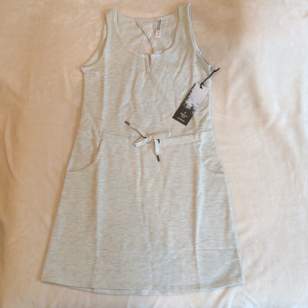 Freedom Trail French Terry Drawstring Dress - Picture 3 of 7